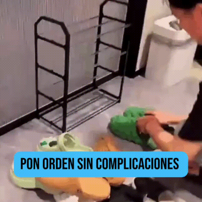 ZAPAHOME® Estantería Zapatero con 5 Baldas – Alta Resistencia y Estilo