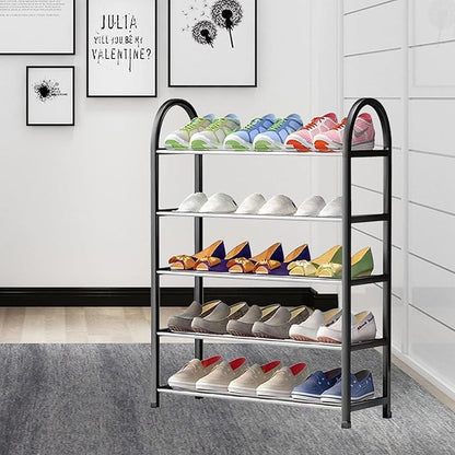 ZAPAHOME® Estantería Zapatero con 5 Baldas – Alta Resistencia y Estilo