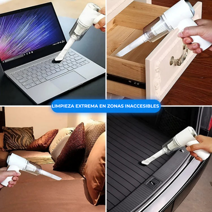 MINIVACPRO® Aspirador Portátil para Coche o Casa – Potencia, Comodidad y Limpieza al Instante