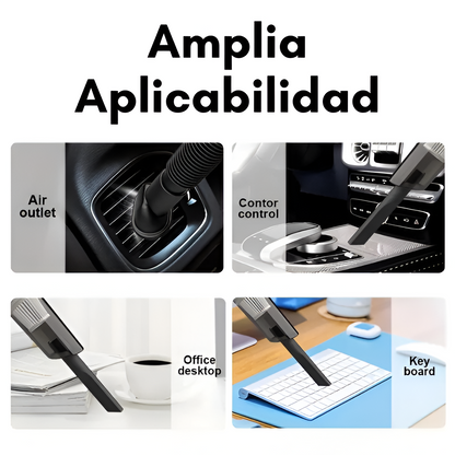 MINIVACPRO® Aspirador Portátil para Coche o Casa – Potencia, Comodidad y Limpieza al Instante