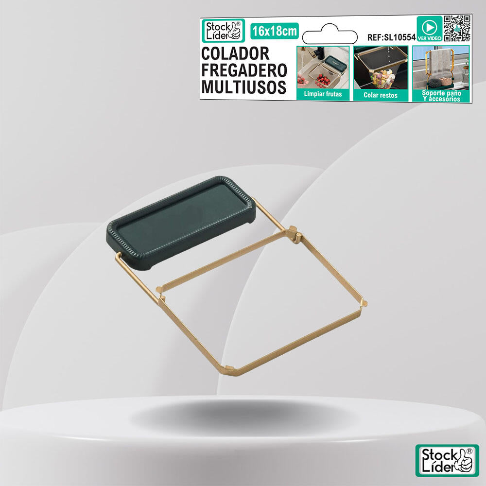 AGUALINA® Colador Multiusos Para Fregadero - Ahorra Tiempo y Evita Atascos