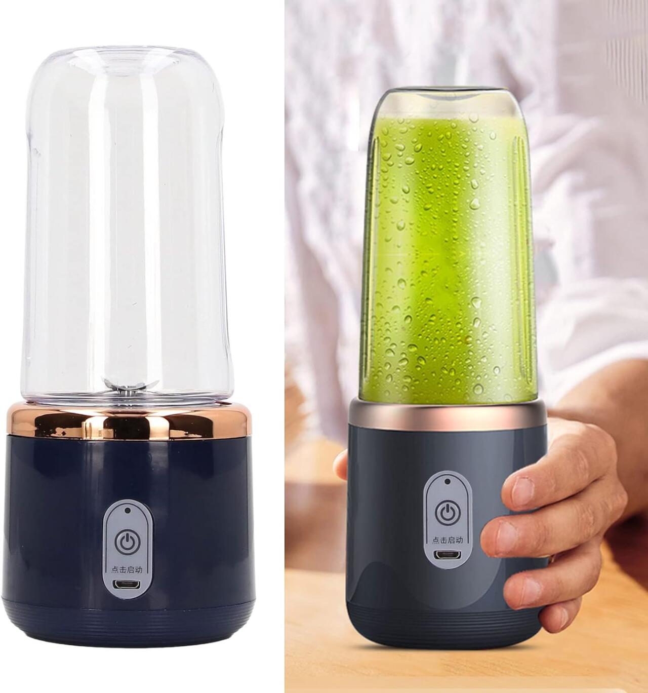 PORTAMIX® Batidora Portátil con Dos Vasos – La forma más fácil de disfrutar tus batidos.